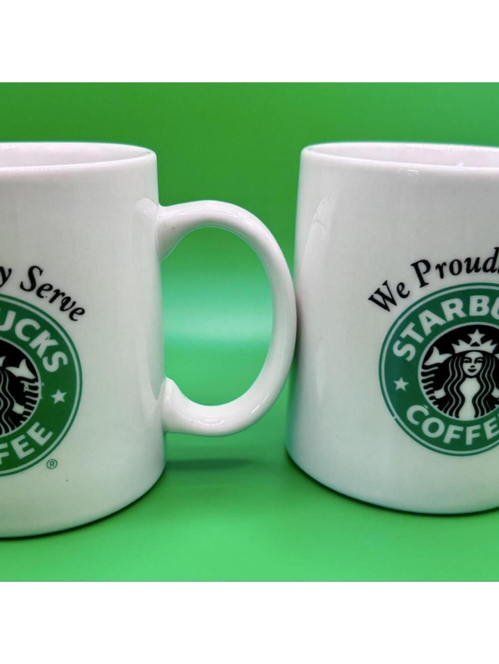 🚢 Rare Holland America Line x Starbucks Coffee Mugs (Set of 2) ☕️